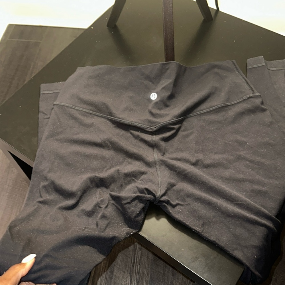 Lululemon align leggings black size 12